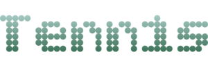 new logo the tennis pick_white