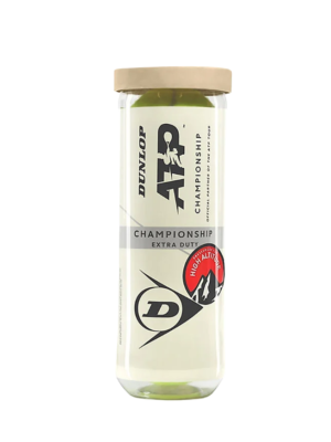 Dunlop ATP Championship Extra Duty High Altitude Tennis Balls
